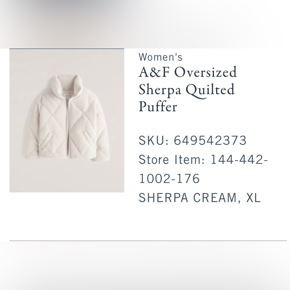 Abercrombie Jacket